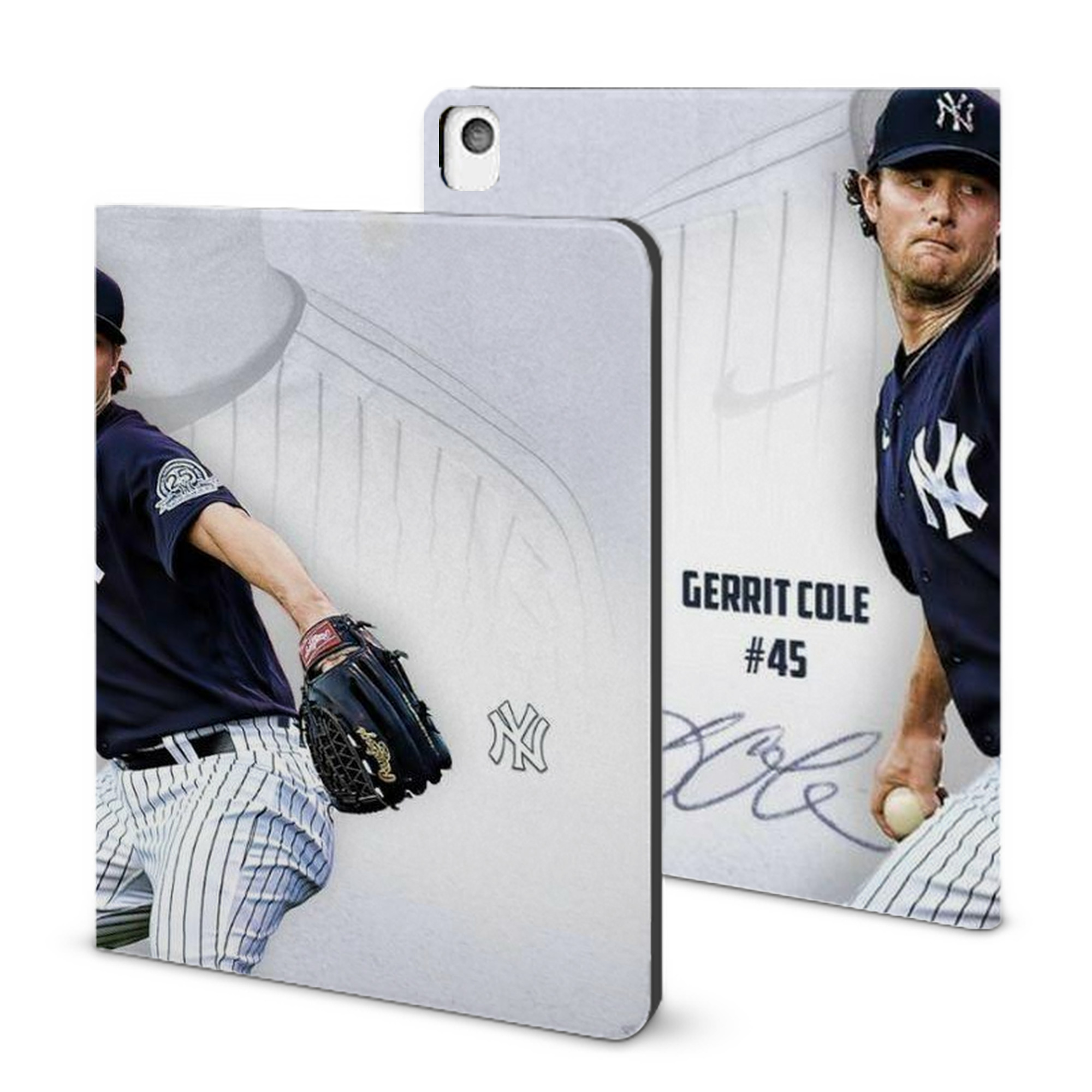 Gerrit Cole 17 IPad Book-Style Case With Pencil Slot – Slim PU & TPU Cover – Full Protection, Precise Fit, Water & Scratch Resistant